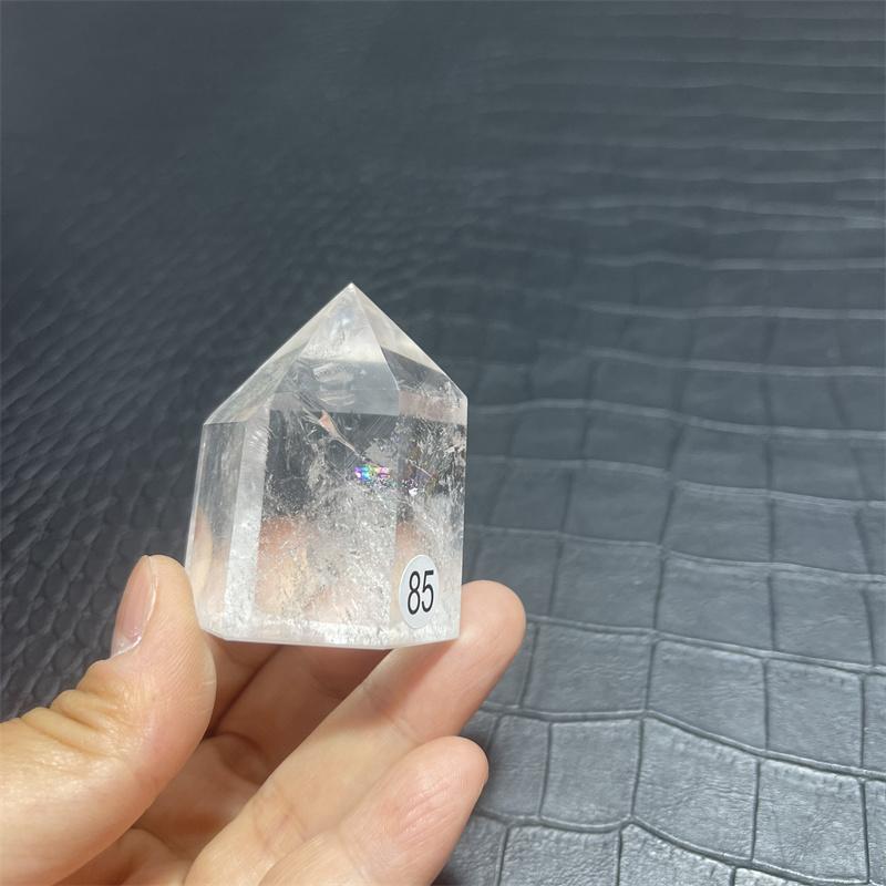 High Quality Natural Polished Clear Quartz Point Crystal Tower For Decoration