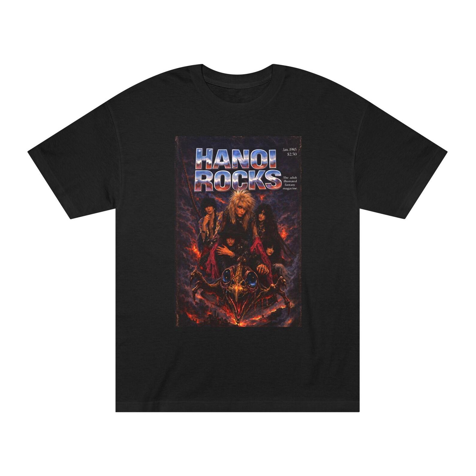 Hanoi Rocks Heavy Metal Band Tee S