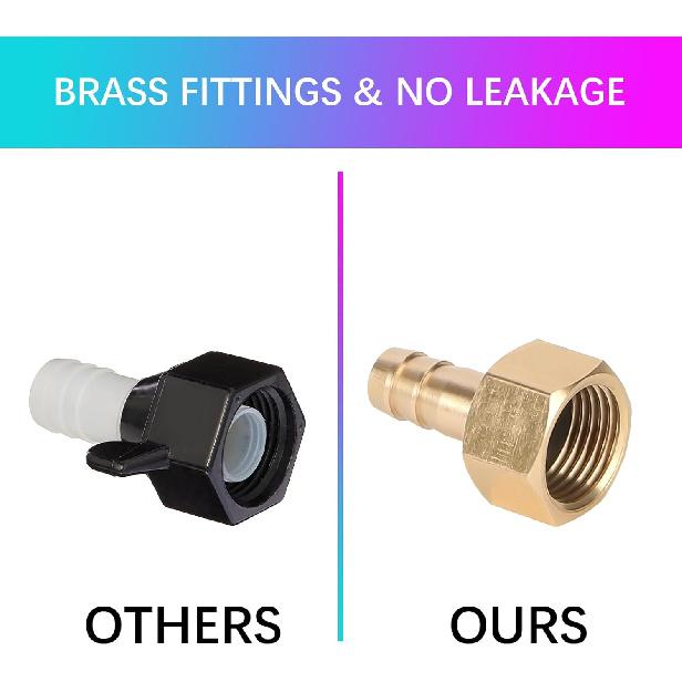 Upgrade RV Winterizing Kit With Bypass Valve - RV Antifreeze Pump Kit-Allows You To Use Boat/RV Water Pump To Fill Pipes With Antifreeze-Camper