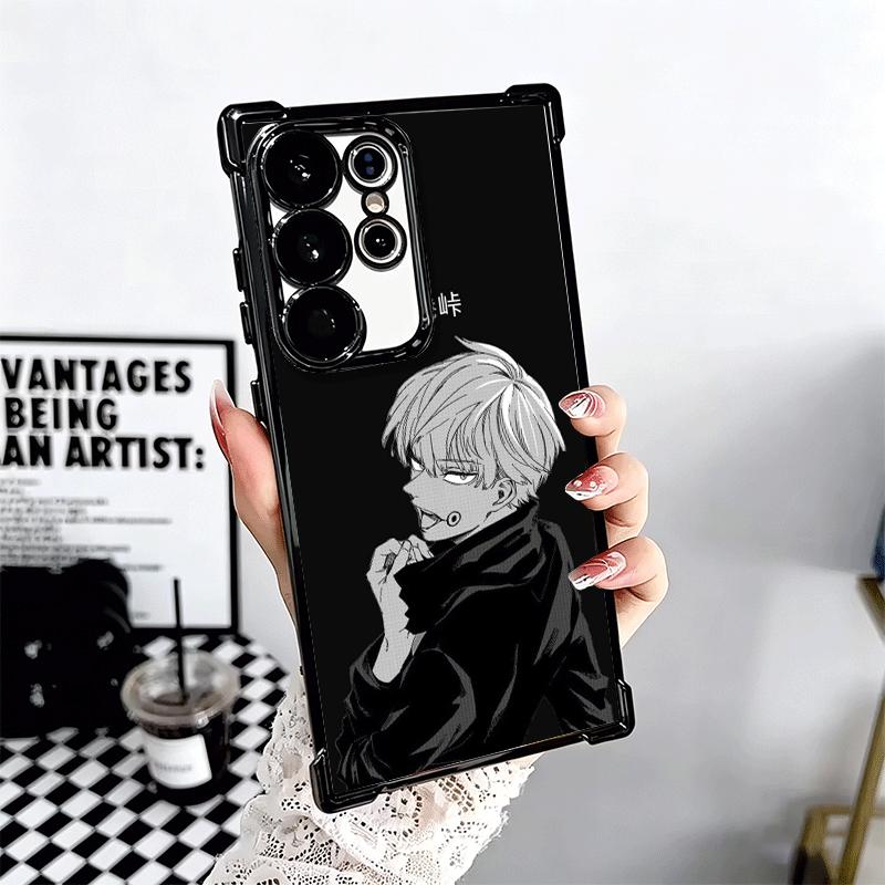 Anime Inumaki Toge JUJUSU Beschichtetes Handyhülle Für Samsung Galaxy S24 S25 FE S26 Edge S23 Ultra S22 S21 Plus S20 Sturzfest Airbag