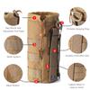 Travel Sports Mesh Water Bottles Pouch Bag, Tactical Drawstring Molle Water Bottle Holder Tactical Hydration Carrier Pouches