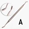 1 pezzo Direttore di legature ortodontiche dentali Doppie estremità Curvo con scaler Fine Stretto Strumento Strumento per dentista