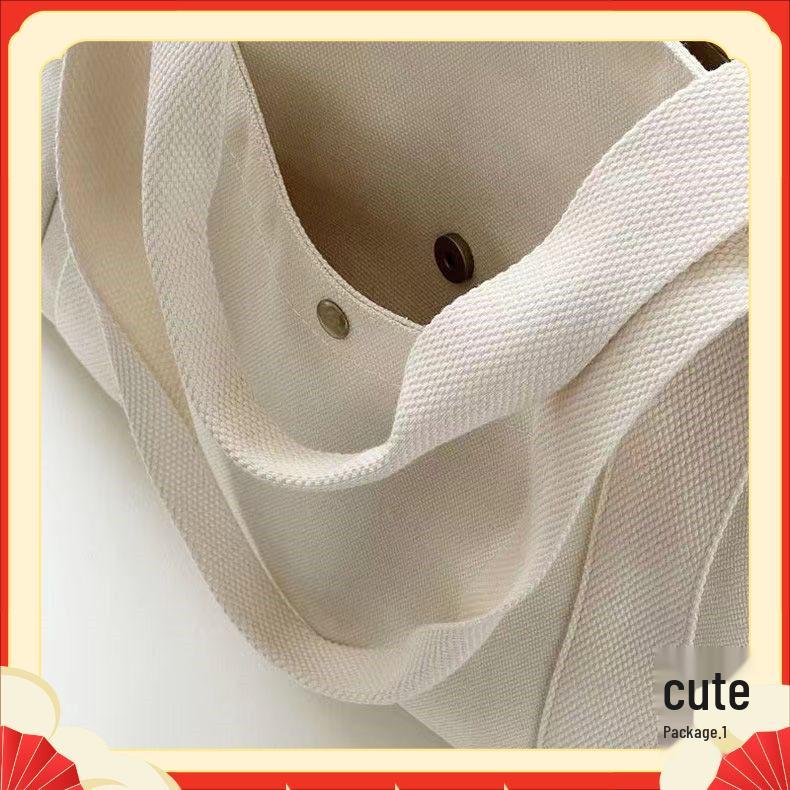 Damen Große Canvas Tragetasche für Sommerausflüge, Kurztrips, Freizeitarbeit und Shopping