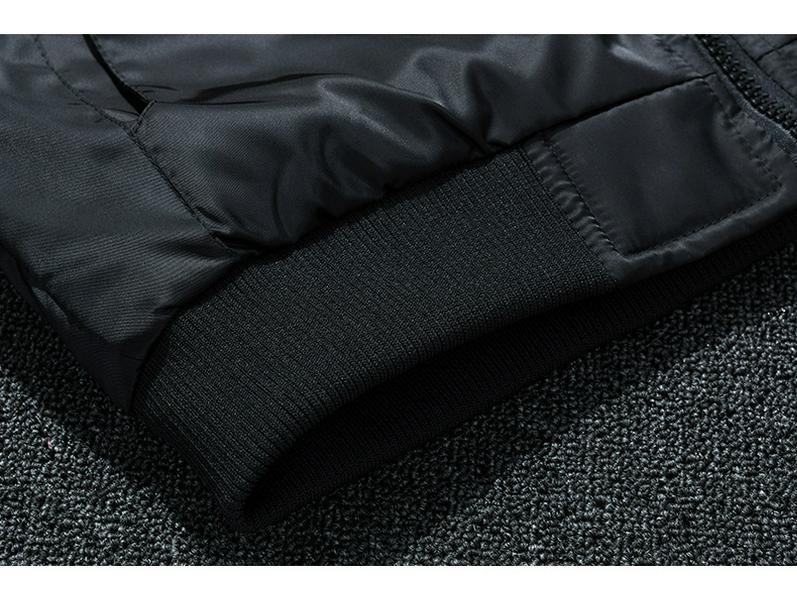Wendbare gepolsterte Fliegerjacke - Herbst/Winter Baumwolle 9989 B05