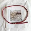 Non-perforated Thin Waist Belt, Women's Retro Decoration, Dress, Coat, Waist Seal, Versatile, Simple and High-end, Jeans Belt