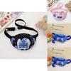 Lilo Stitch Cartoon Kids Waist Bag With Breathable Nylon For Daily Use