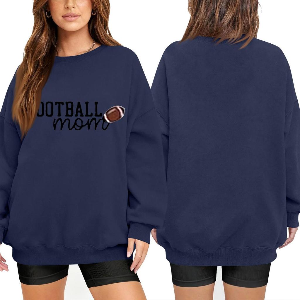 Unisex Pullover Sweatshirt for Men Women, Lightweight Long Sleeve Neck Printed Casual Top