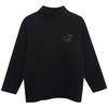 Boys Half Stand Collar Long Sleeve Bottoming Shirt Korean Style Kids Casual Top