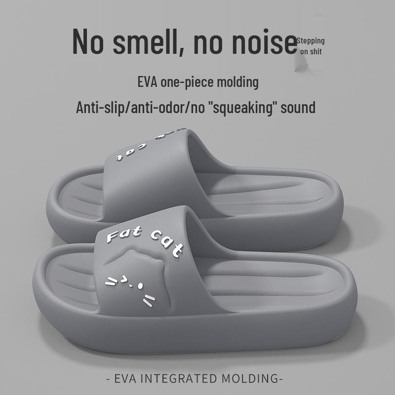 Eva Non-Slip Thick Bottom Slippers: Summer Indoor/Outdoor Options for Men & Women, Odor-Free Comfort