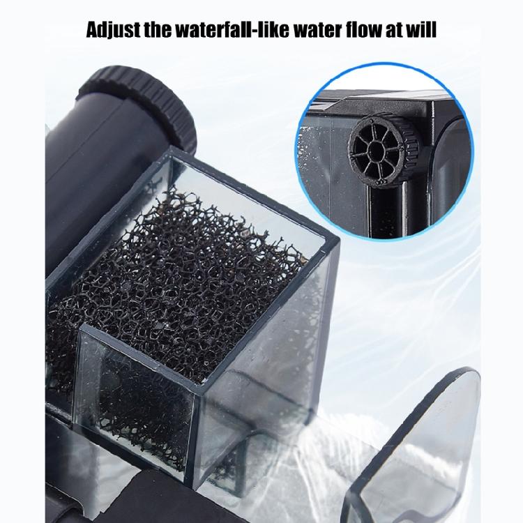 Easy Install External Aquarium Filter 3In1 Multilayer Purification Pump For FishTanks Water Purification Systems