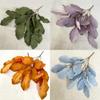 Realistic Flocking Cloth Faux Foliage Bouquet For Home Decor Wedding Photography Props