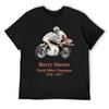 Barry Sheene 2, la version teintée à la main T-Shirt grandes tailles chemises graphiques hauts t-shirts pour hommes graphique