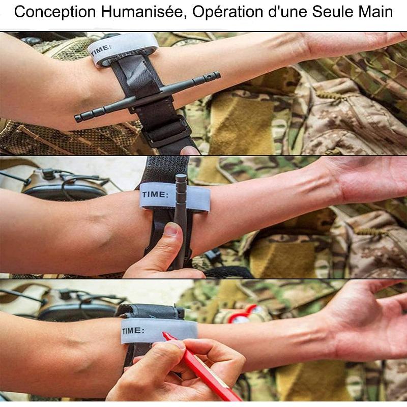 Tourniquet Bag Scissors Tactical Tourniquet Accessories Emergency Kit for Hunting Hiking Heavy Emergency Outdoor Hiking Blood Loss Control