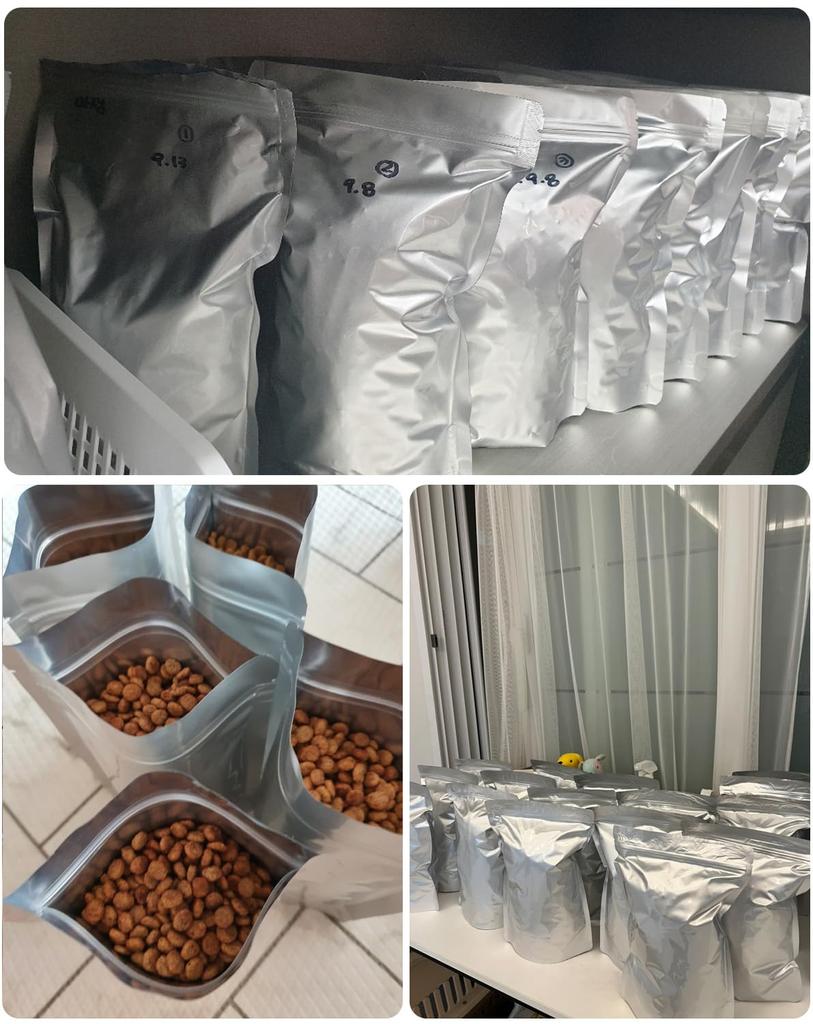 AVELIO Rice Bag 10kg Rice Storage Bag Refrigerator Storage Rice Storage Bag Storage Container Aluminum Bag with Zipper Extra Large Vacuum Zipper Bag
