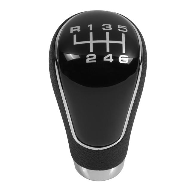 Car Styling 5/6 Speed MT Gear Shift Knob Lever Handball For Mazda 2 (07-11) / 3 (06-12) / 6 (06-11) / 3BK (06-10) / 323 (03-06)