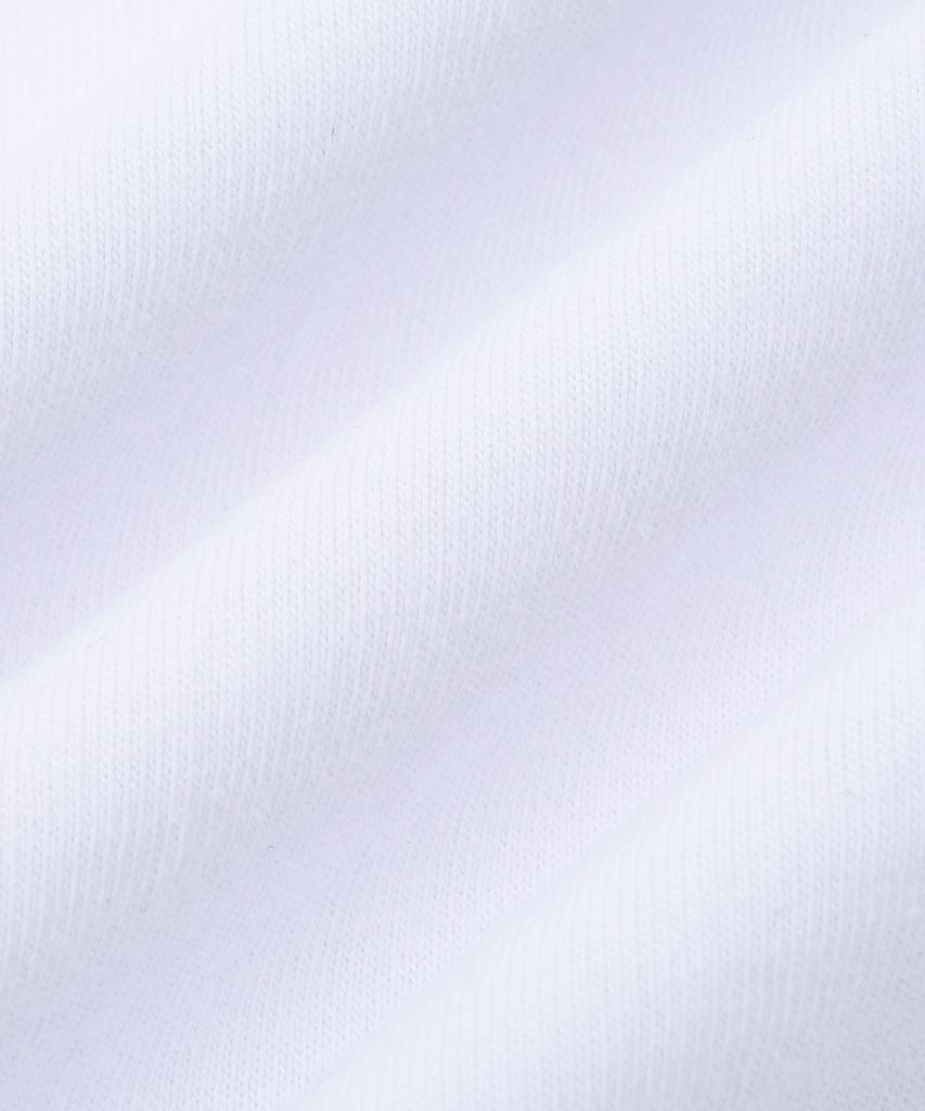DOLPHIN WAVE APPAREL [2Pack] Dolphin Mini Chain Embroidery 16-Count Short Sleeve T-Shirt White & Black 2-Pack
