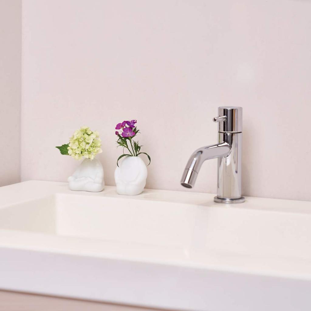 H Concept +d Flowerman Mini (seiza) D-902-SEI Single Flower Vase, Flower Vase, Flower Base, Interior Decor