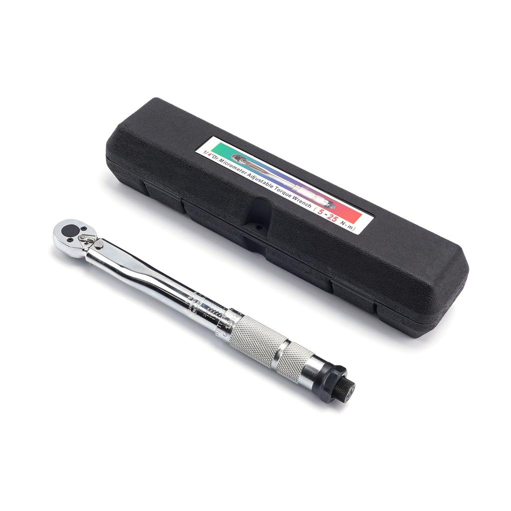 1/4 3/8 1/2 Inch Square Drive Torque Wrench 5-210Nm Two Way Adjustable Ratchet High Accuracy Repair Hand Tool