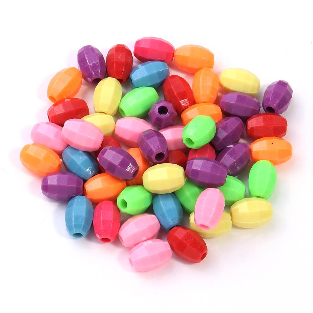 50 Stück/Los Gemischte Farbe Kunststoffperlen Schmetterling Schneeflocke Süßigkeitenform Lose Perlen Für DIY Armband Ohrringe Zubehör Großhandel
