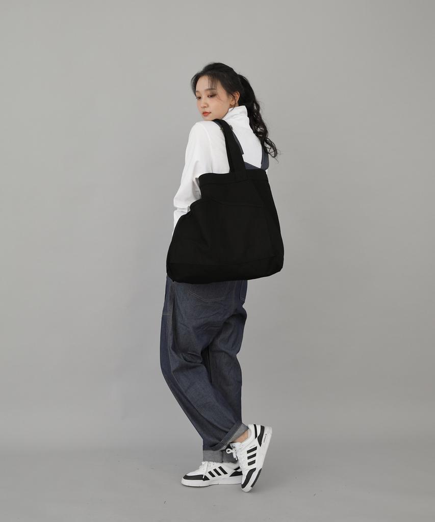 Saintcrew House Pocket Big Size Eco Bag Hp-111 Black