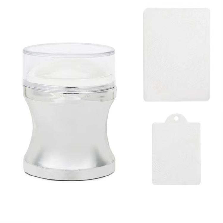 

Французький Прозорий Желейний Штампер для Манікюру Полірування Друк Силіконові Інструменти для Штампінгу