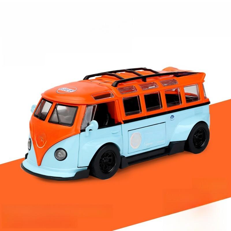 Alloy Car Model Volkswagen T1 Classic Bus With Opening Doors For Collectors