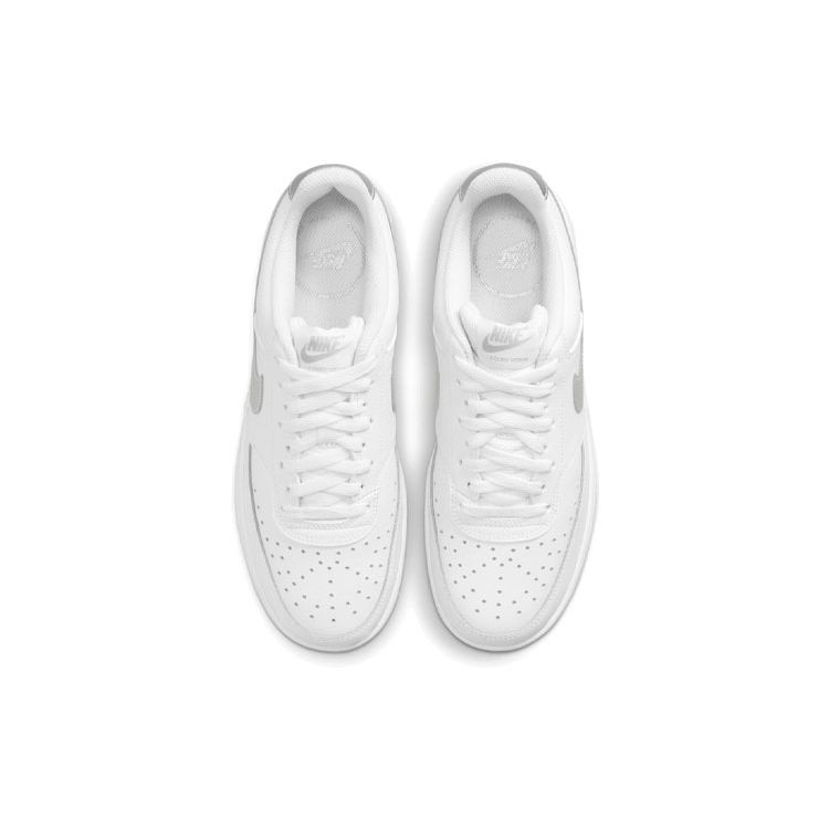 Nike  Court Vision Low White Metallic Silver Women Sneakers CD5434-111