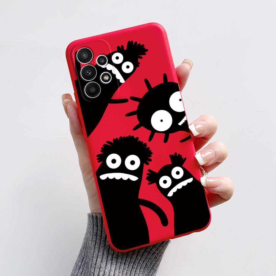For Samsung Galaxy A53 5G Case Cover SM-A536B Stylish Painted Silicone Soft Protector Cover For Samsung A23 A33 A73 5G A 53 Capa