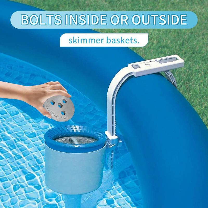 

Zinc Anode Skimmer Weight Equipment Accessories Block Filtration Protection Pump System Cleaning For Outdoor Indoor Swimming CN