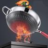 Mr. Jian 316 Stainless Steel Double-Sided Honeycomb Non-Stick Wok