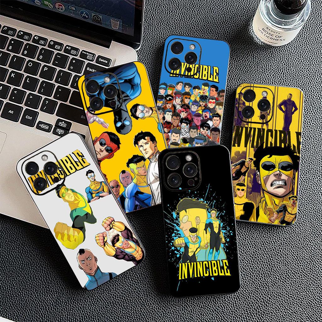 Poster Anime I-Invincibles Super Phone Cover for Samsung Galaxy S25 Edge S26 S24 FE Ultra Plus A08 A18 S25+ S23+ A56 5G Case
