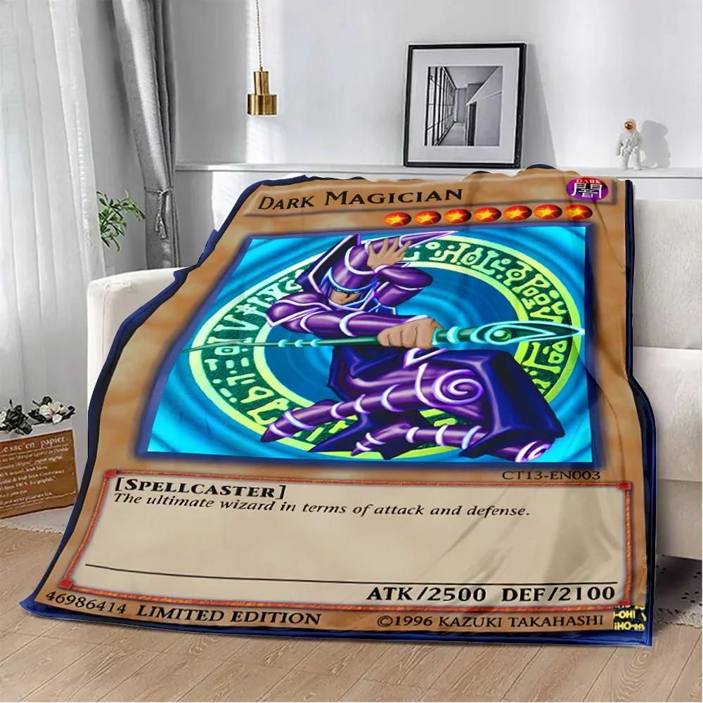 Anime YU GI OH Card Printed Blanket Picnic Blankets Warm Blanket Soft and Comfortable Blanket Home Travel Birthday Gift