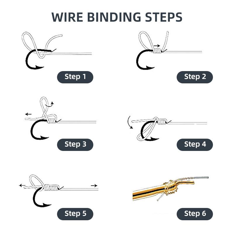 8pcs Sets Fishing Hooks with Barbed Fishing Hooks High-strength Tungsten Steel Hooks Fishing Gear