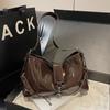 Glossy patent leather underarm bag women's shoulder messenger bag