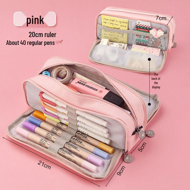 

Angoo Large Capacity Pencil Case for Boys and Girls, Elementary School Students