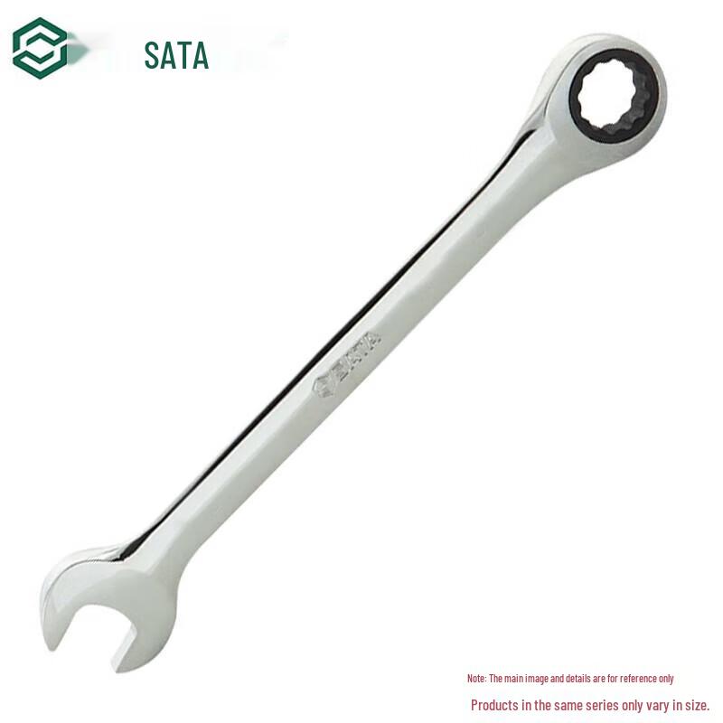 SATA 43214 Full Polished Ratchet Combination Wrench 22mm