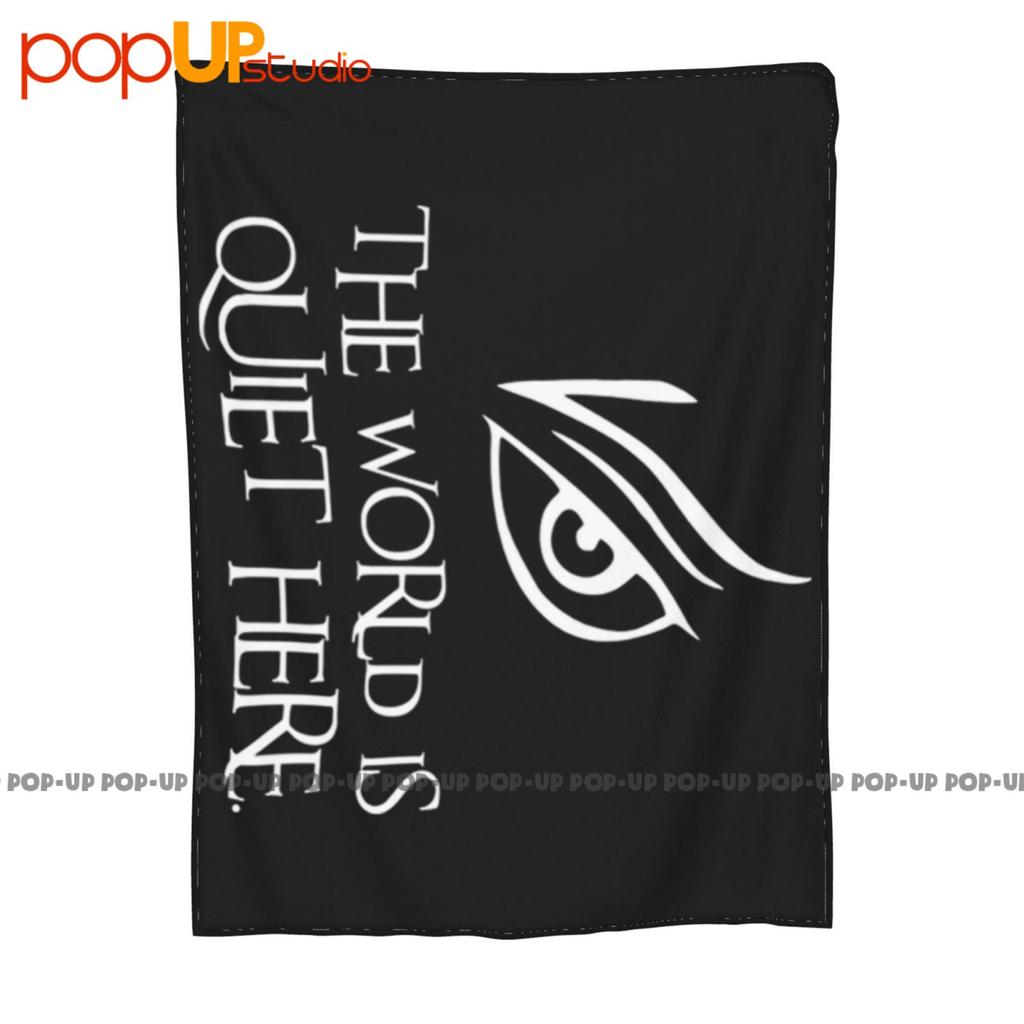 The World Is Quiet Here Ultra-Soft Blanket Quilt Winter Sofa Cover Bed Covers