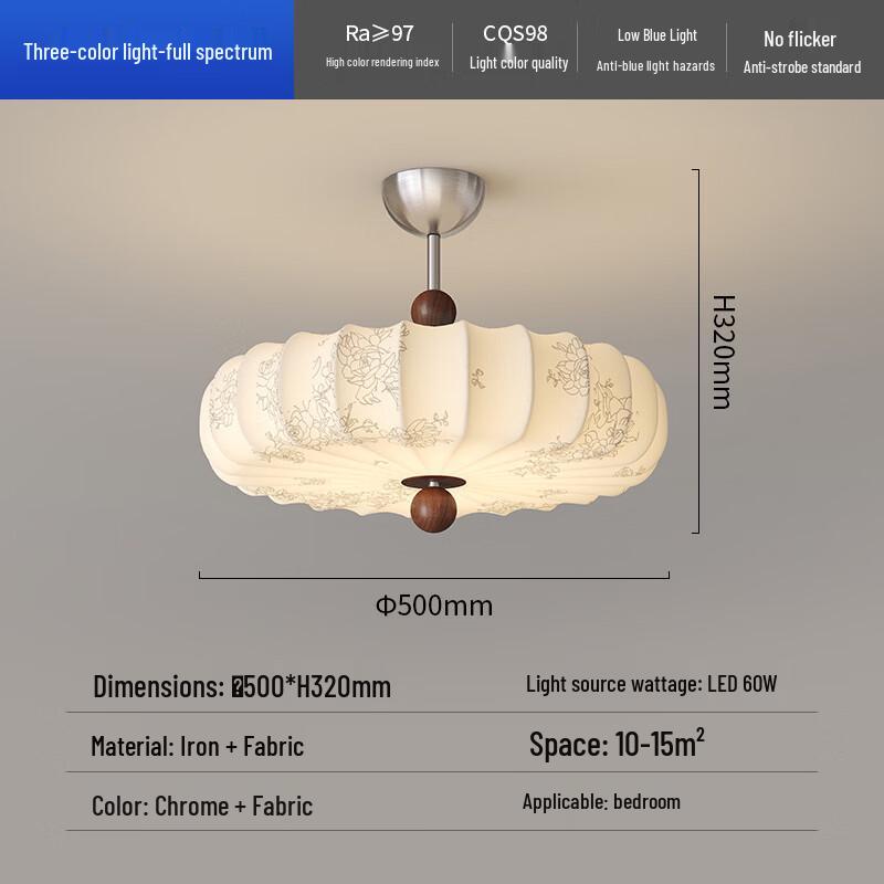 Oeny Semi-Flush Mount Bedroom Light