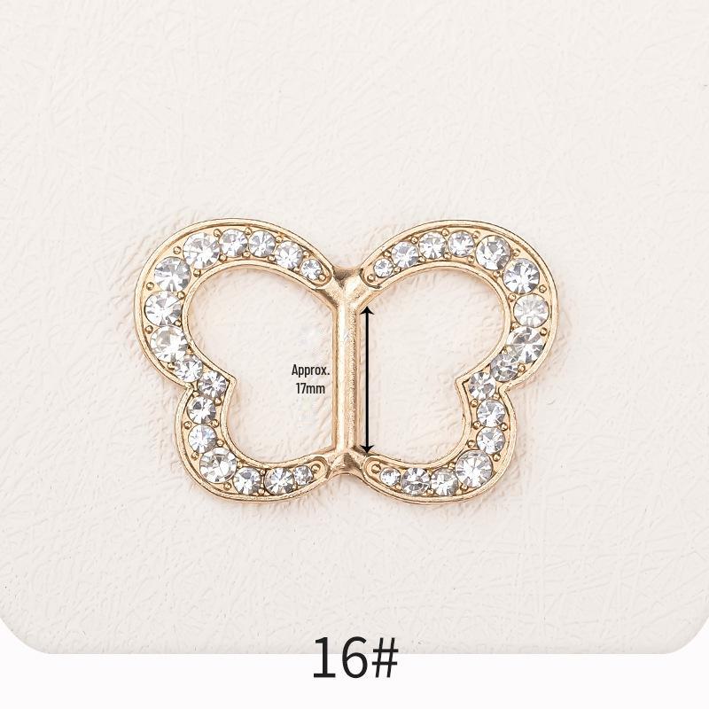 Premium Metal Buckle Summer Korean T-Shirt with Pearl Round Top Knot