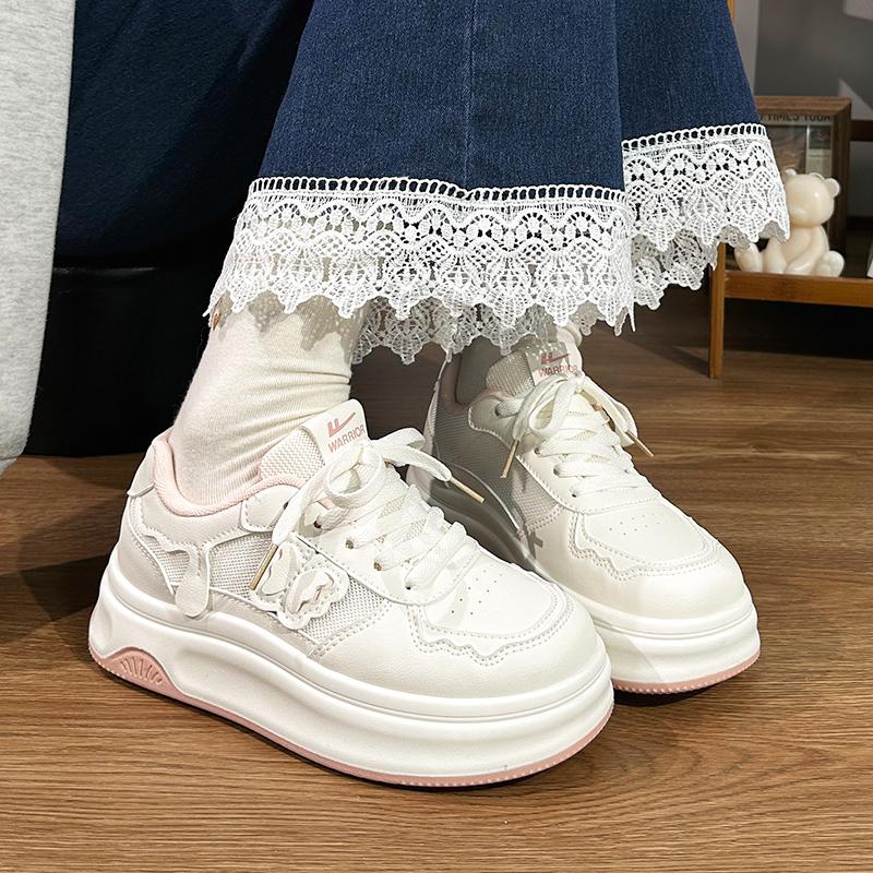 Fashion Casual Woman Shoe Clogs Platform Tennis Female All-Match Small Creepers Breathable New Summer Leisure All-Match Casual Woman Sho