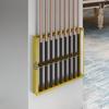 Metal 12-Hole Wall-Mounted Billiard Cue Rack