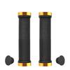 1 Pair Bicycle Grips MTB Mountain Bicycle Handlebar Grips Bilateral Locking Non-slip Grip Sleeve for Better Cycling Experience