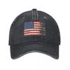 American Flag Vintage Baseball Cap Golf Hat Genuine Luxury Caps Visor Rave Womens Unisexs