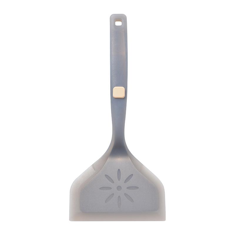 Silicone Spatula with Stainless Steel Core, Non-stick Turner Shovel for Omelette Pan, Egg Pancake Burger Fish Flipper
