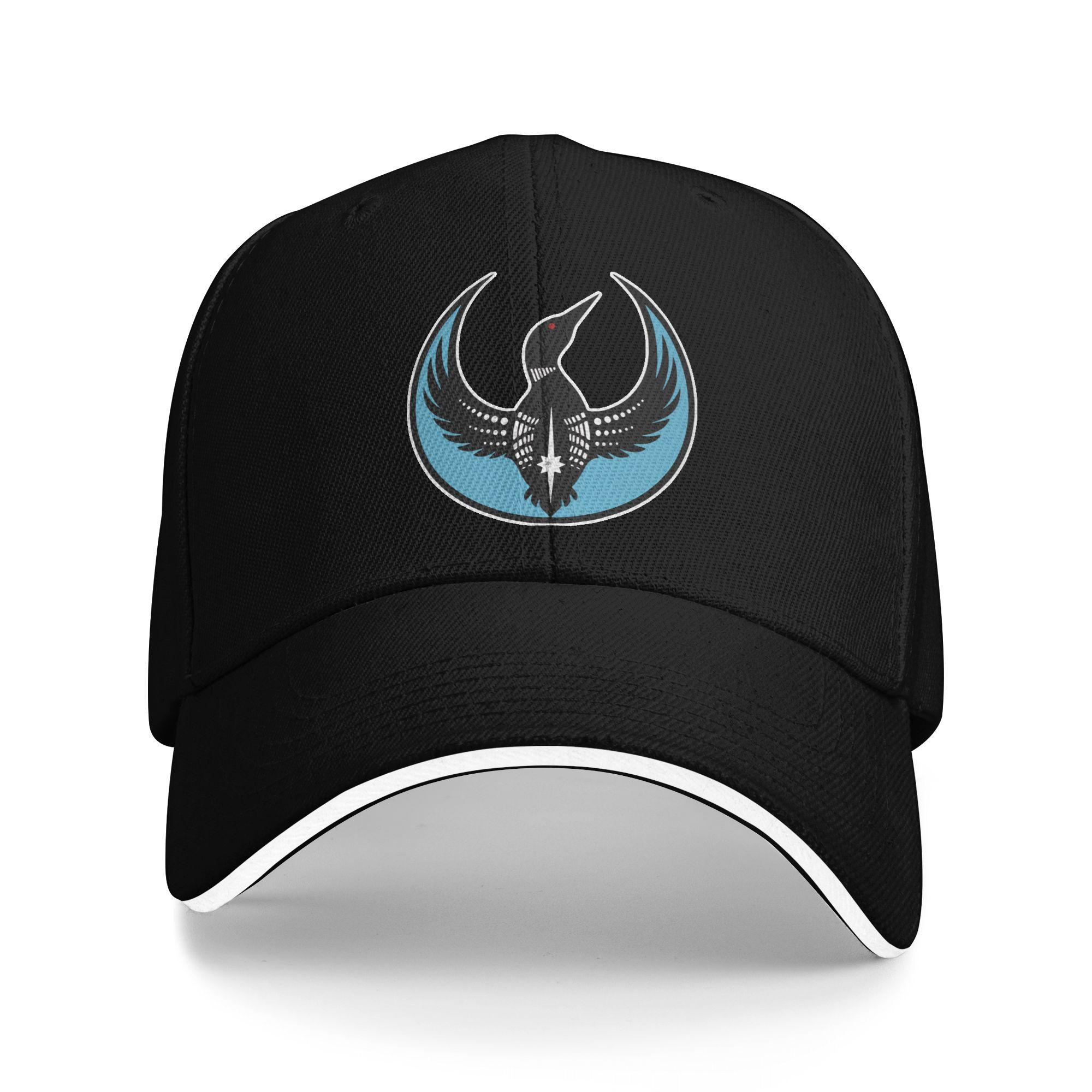 

Spring Minnesota Rebel Alliance Baseball Cap Running Hippie Stylish Print Sun Trucker Hat Female Male Breathable Snapback Cap As Picture чёрный