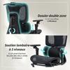 Office Chair, Ergonomic, 6D Armrests, Adjustable Headrest and Seat Depth, 67 X 71 X 133 Cm, Black