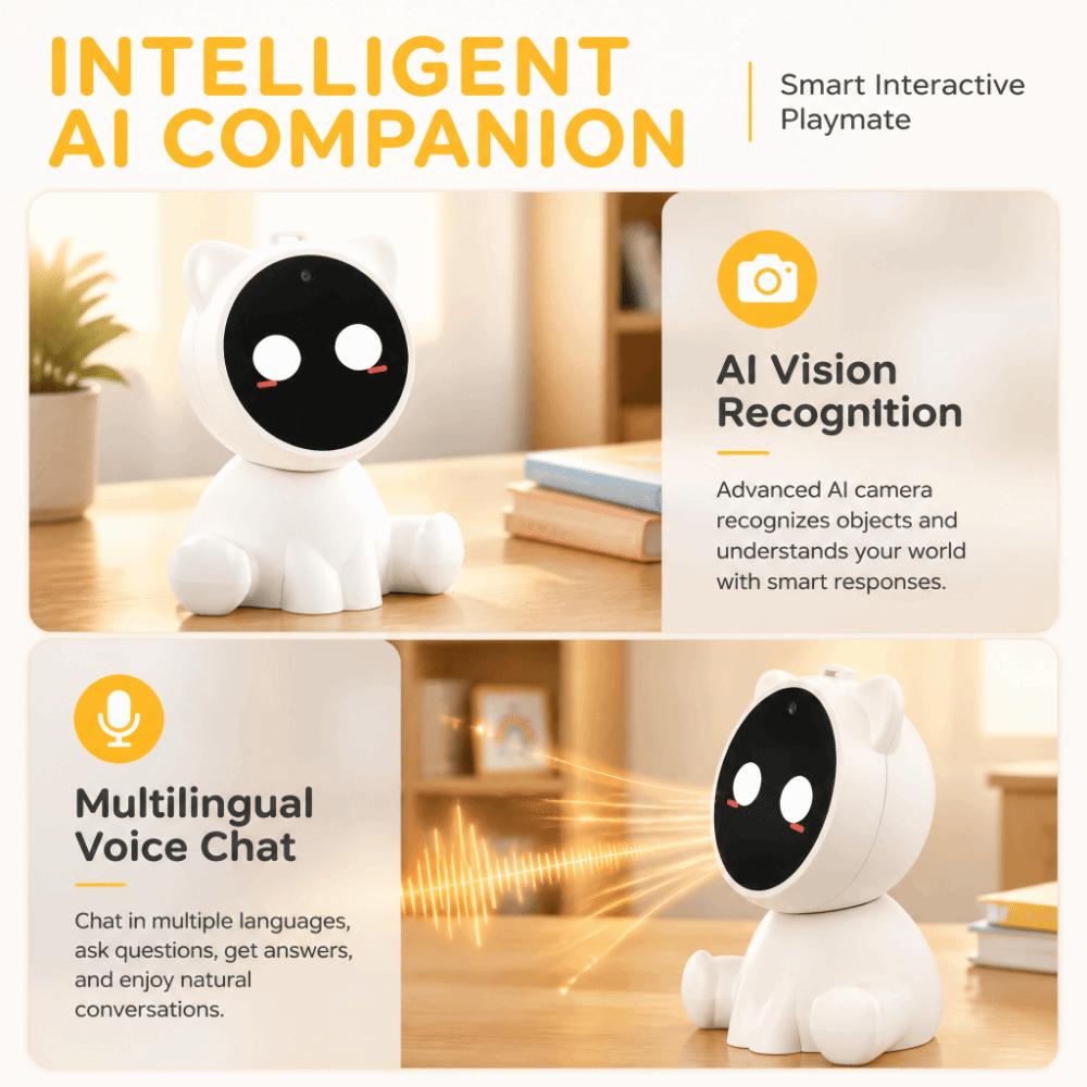 AI Intelligent Dialogue AI Robot Smart Photo Recognition Visual Recognition Robot Educational Play