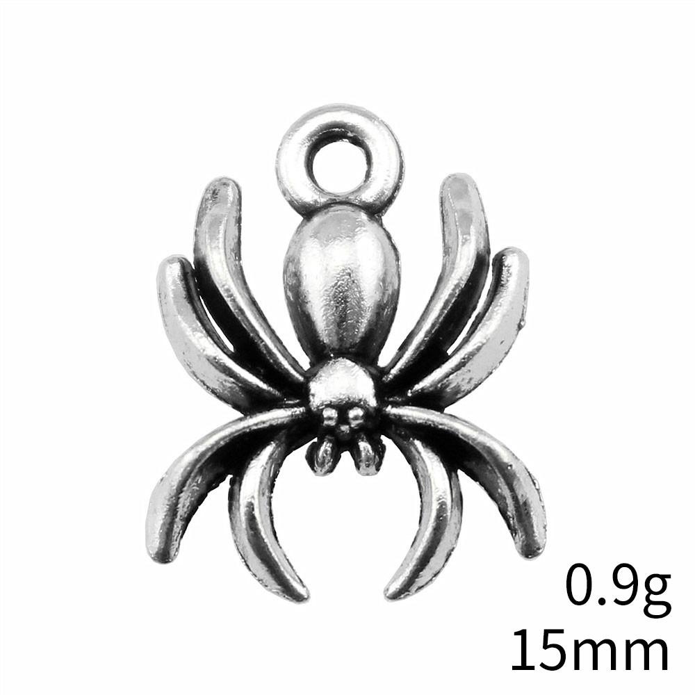 Valentýnský náramek s přívěsky Italský přívěsek s přívěsky pavouka a netopýra Publikum Mužský přívěsek