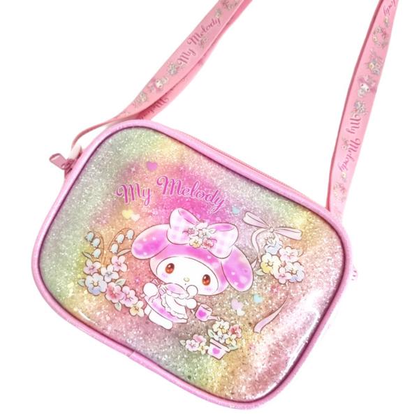 

Sanrio My Melody Gradient Pearl Сумка для мобильного телефона Сумка через плечо Сумка для персонажей Мини-сумка Тонкая сумка