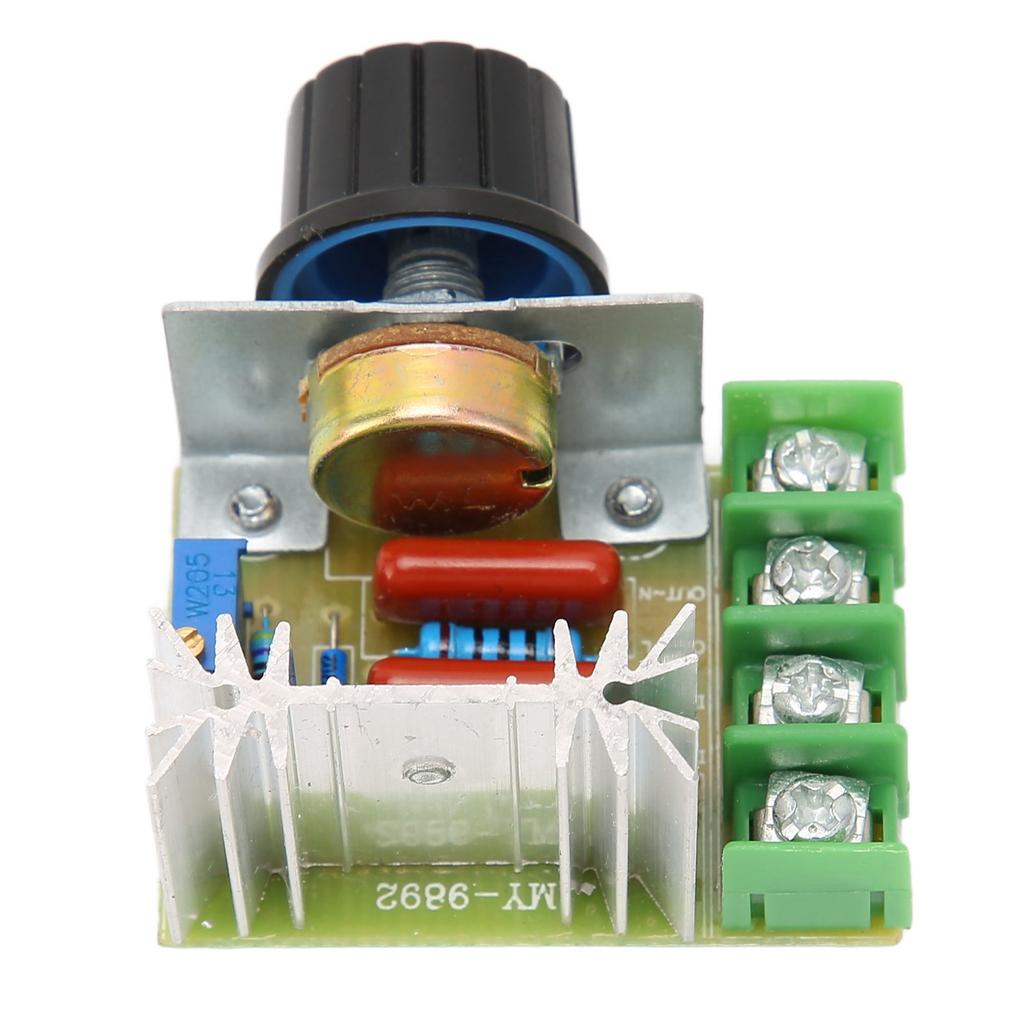 Modulo Regolatore di Tensione Controller Scheda di Controllo Regolabile 220V 2000W per Velocità di Illuminazione